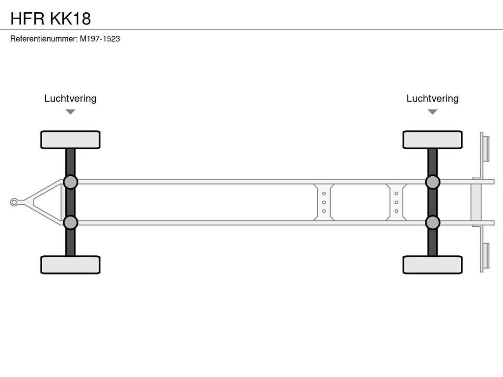 HFR KK18 Skeletal trailers