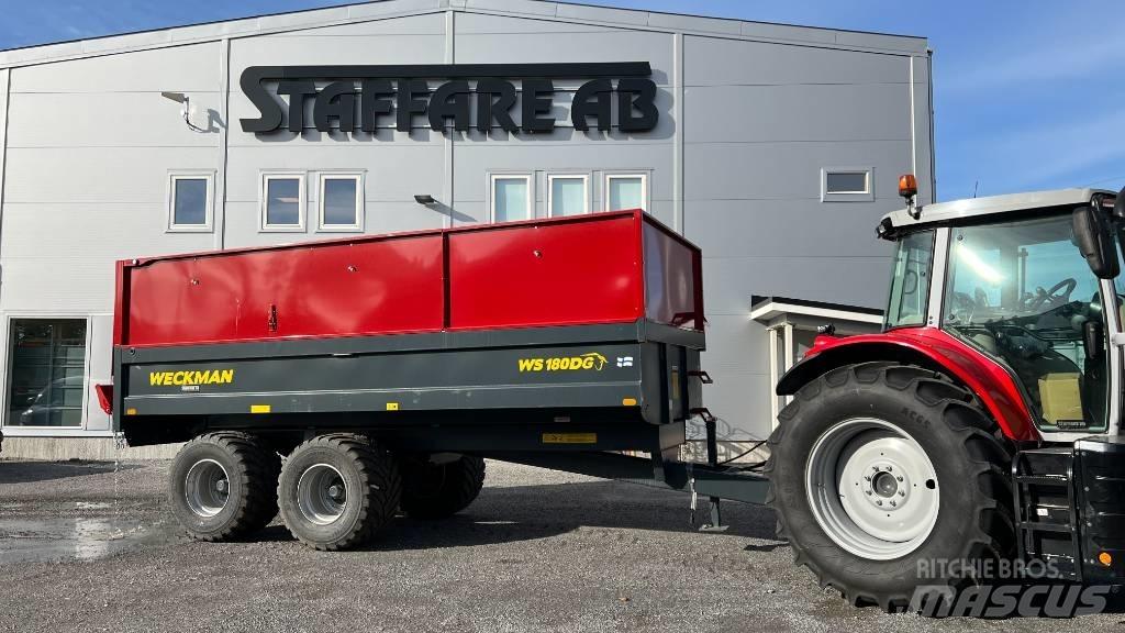 Weckman WS180DG Tipper trailers