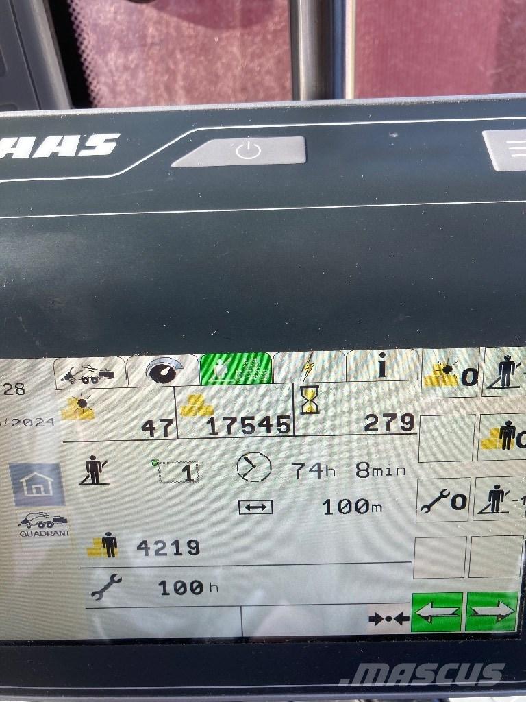 CLAAS Quadrant 4000 Square balers