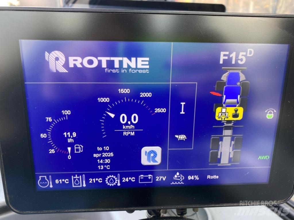 Rottne F15D Forwarders