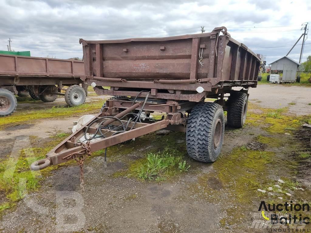  2 PTS-6 Tipper trailers