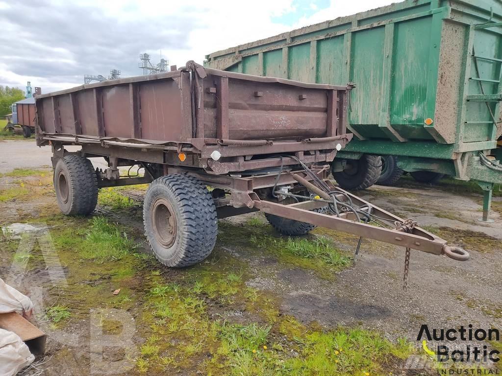  2 PTS-6 Tipper trailers