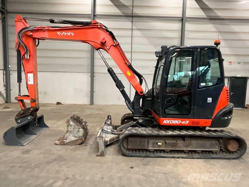 Kubota KX 080-4 A Midi excavators  7t - 12t