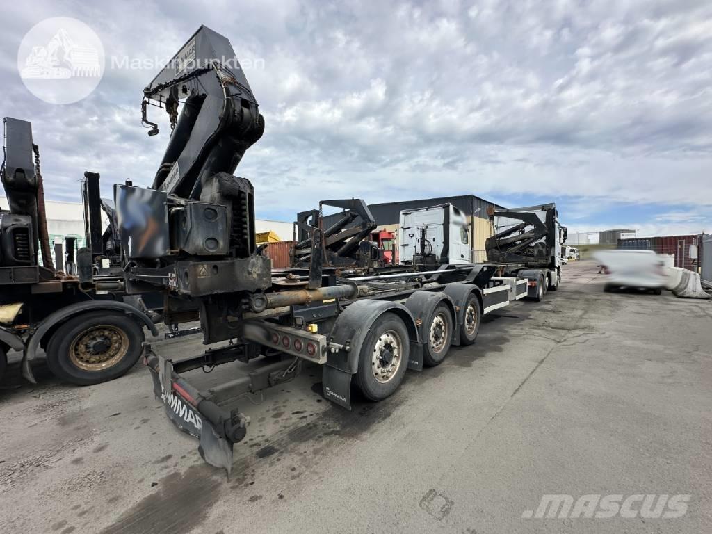 Hammar 195 D Containerframe semi-trailers