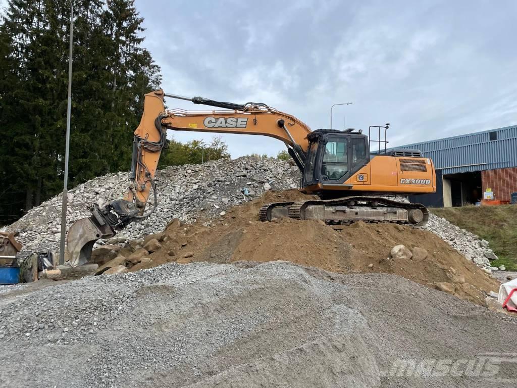 CASE CX300D Crawler excavators