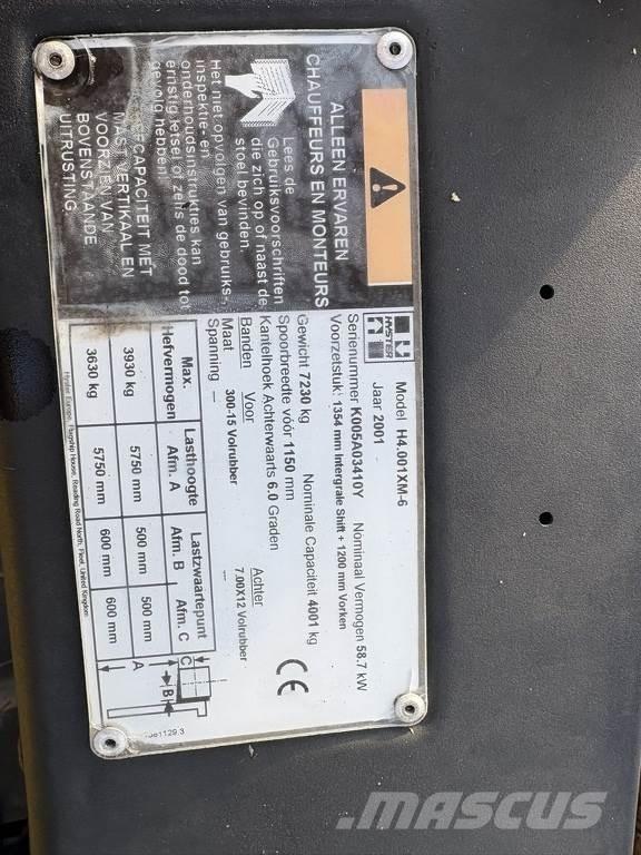 Hyster 4.00 xm-6 Diesel trucks