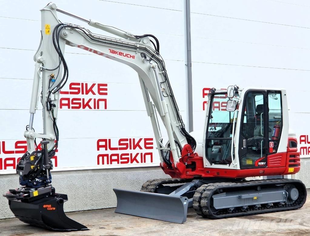 Takeuchi TB290-2 Midi excavators  7t - 12t