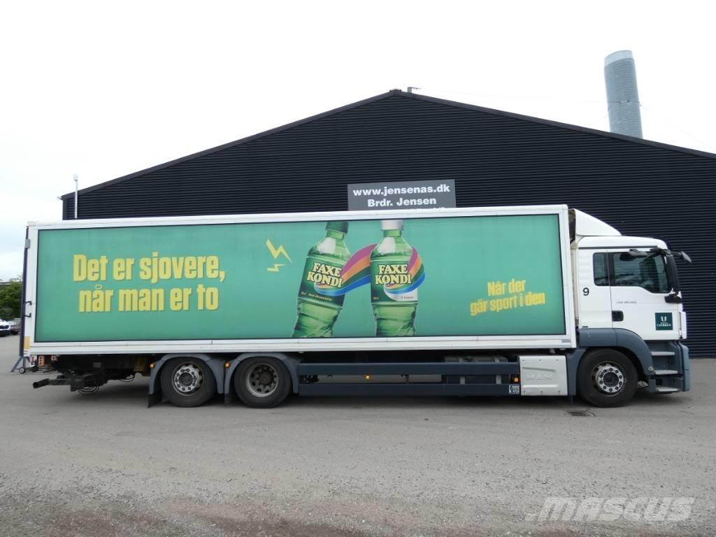 MAN TGS 26.320 Box body trucks