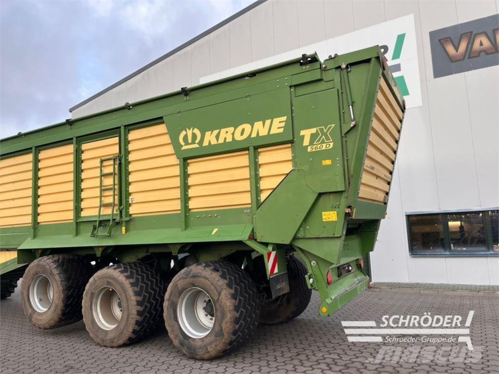 Krone TX 560 D Grain / Silage Trailers