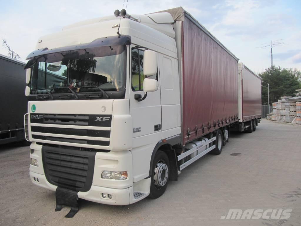 DAF XF 105 Curtainsider trucks
