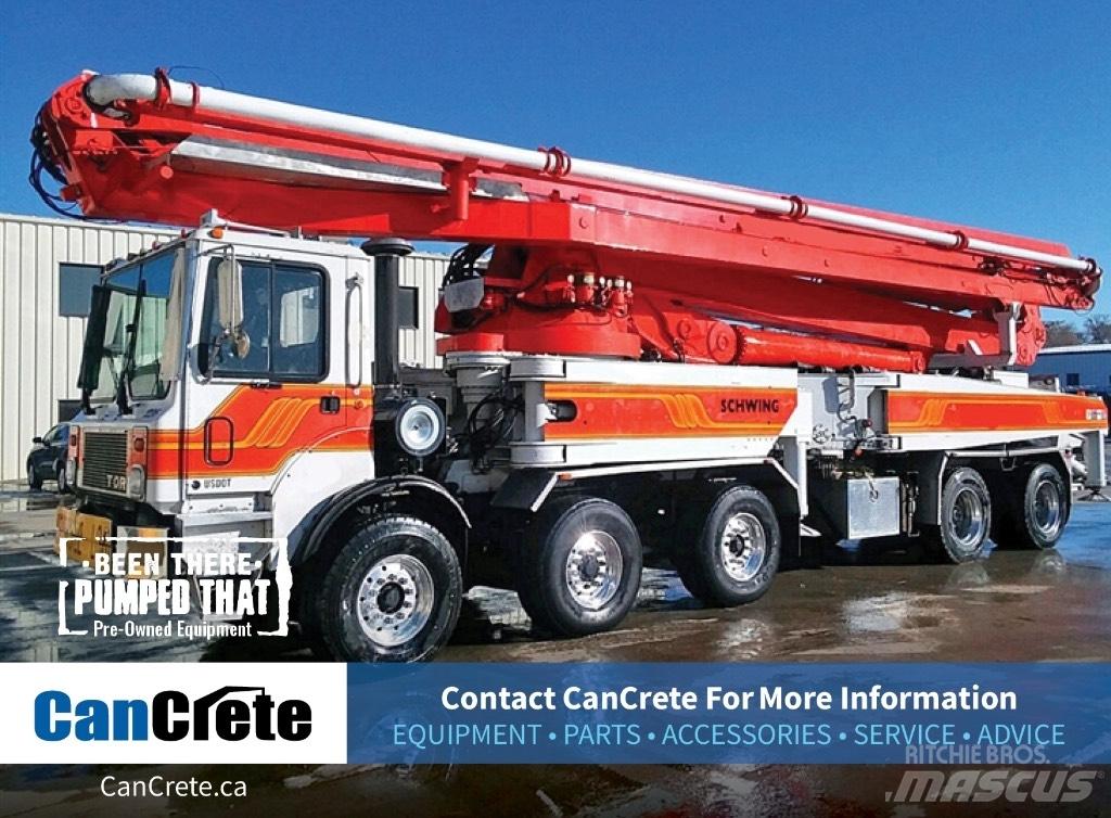 Schwing 53m Concrete pump trucks