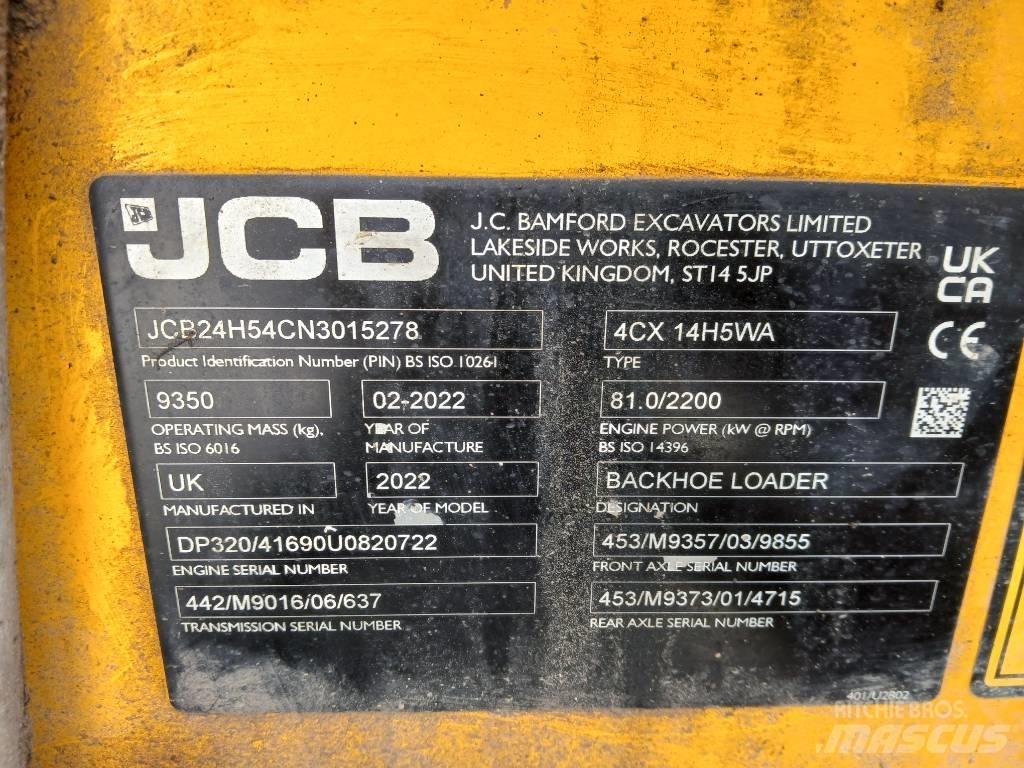 JCB 4 CX Pro AEC Backhoe loaders