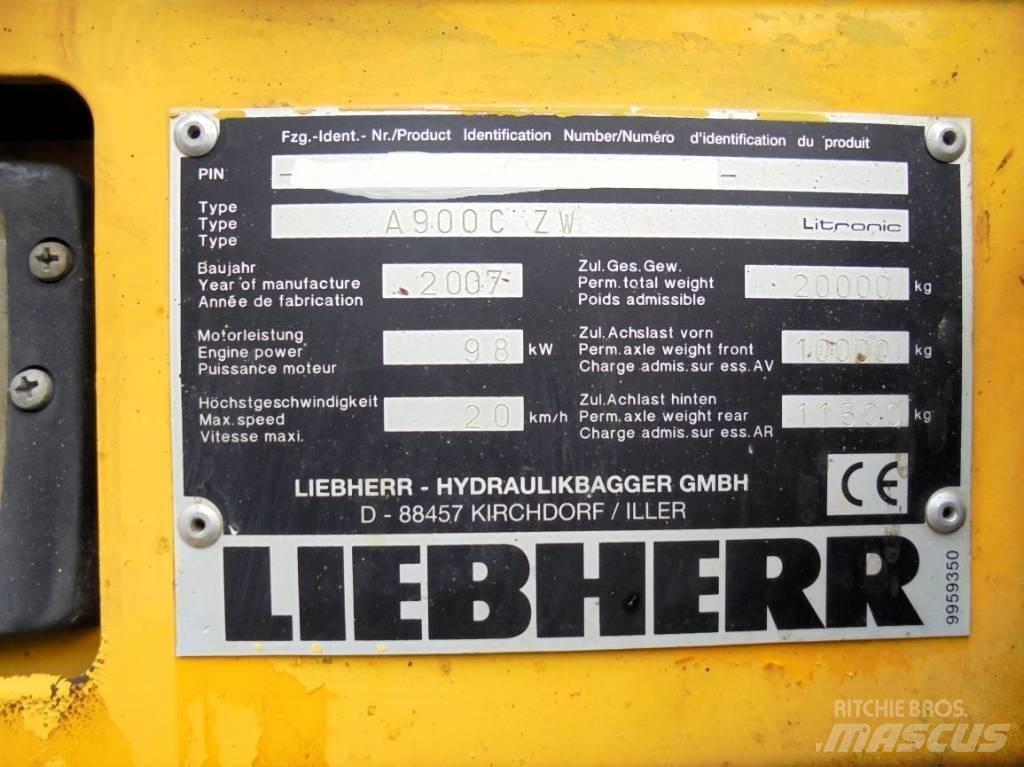 Liebherr A 900 C ZW Wheeled excavators