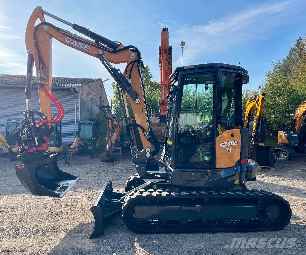CASE CX 75 E 2PB Midi excavators  7t - 12t