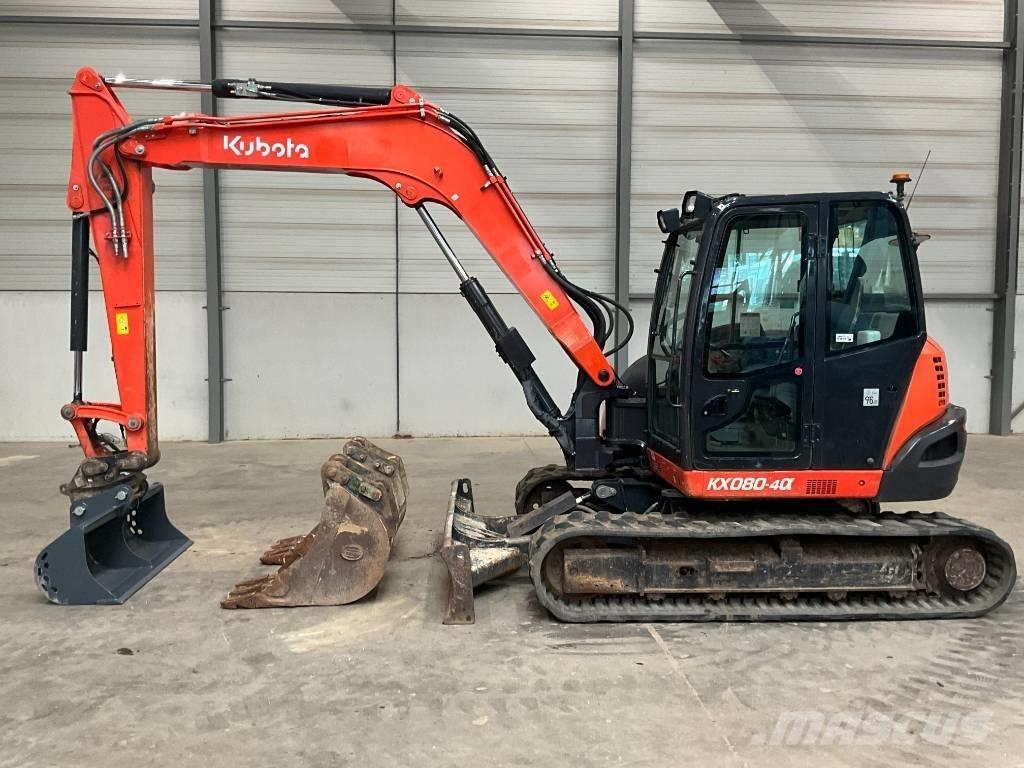 Kubota KX 080-4 A Midi excavators  7t - 12t