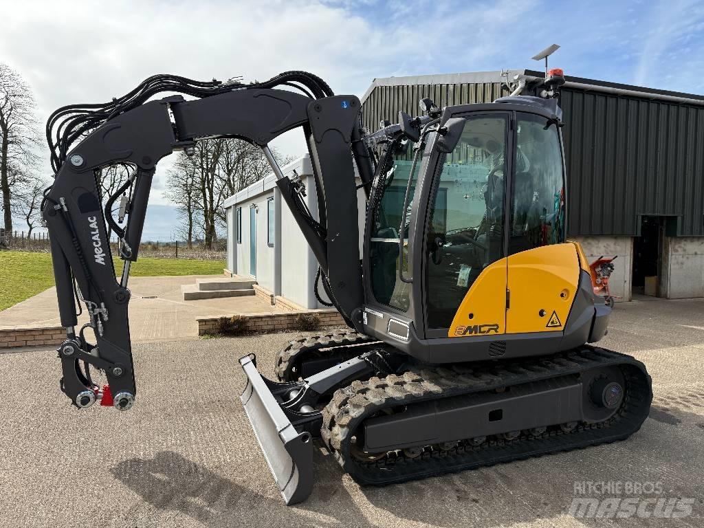 Mecalac 8 MCR Midi excavators  7t - 12t
