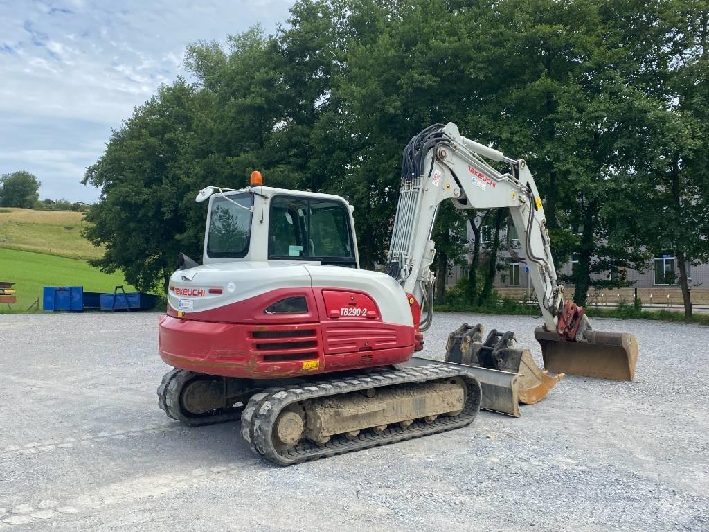 Takeuchi TB290 Midi excavators  7t - 12t