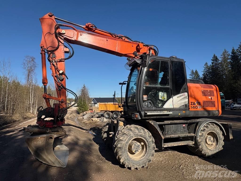 Hitachi ZX 140 W-5B Wheeled excavators