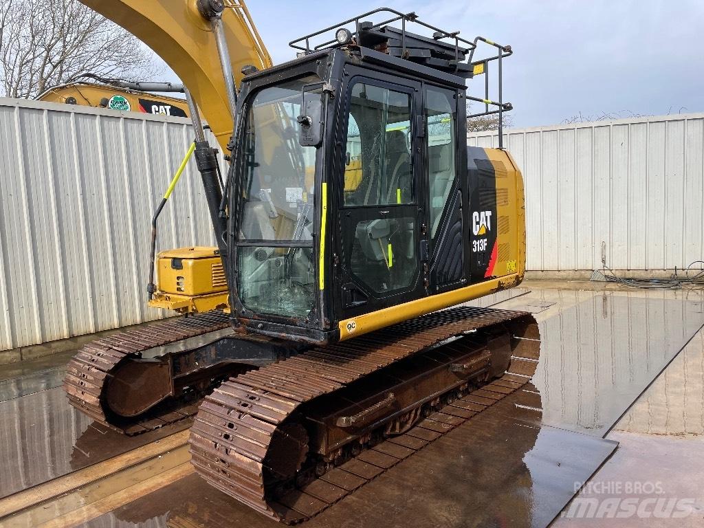 CAT 313 F Crawler excavators