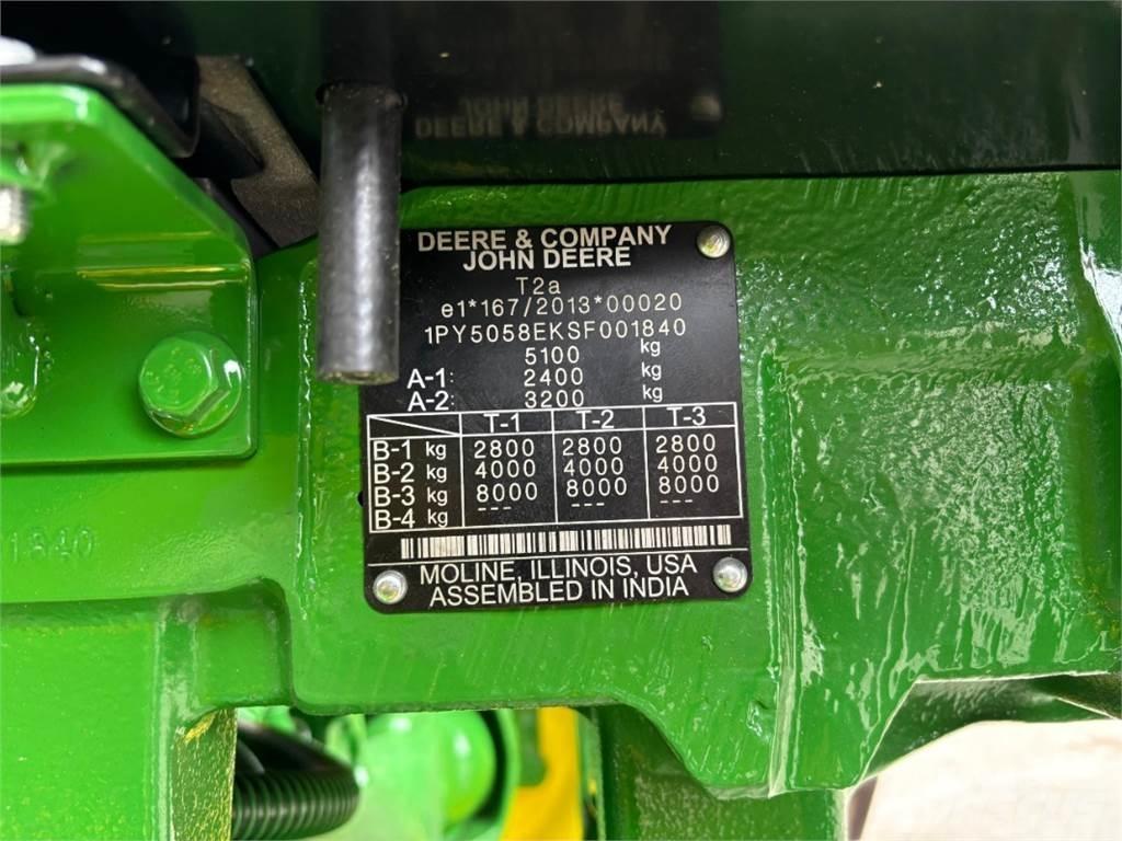 John Deere 5058E Tractors