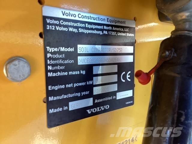 Volvo SD 75 B Single drum rollers