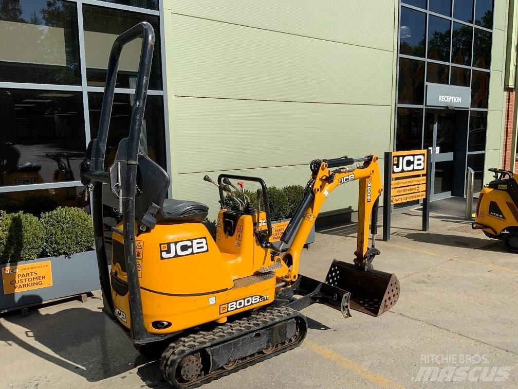 JCB 8008 Mini excavators < 7t (Mini diggers)