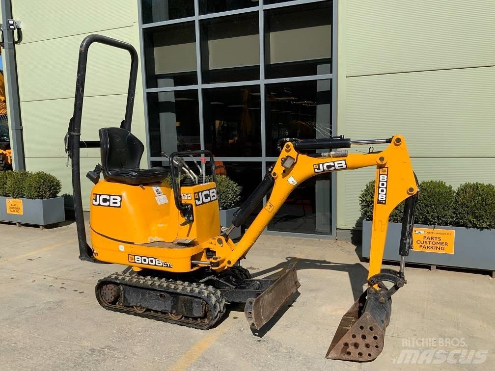 JCB 8008 Mini excavators < 7t (Mini diggers)