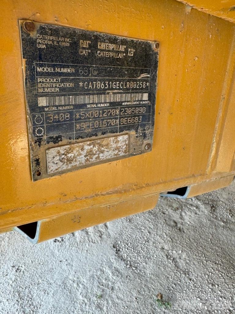 CAT 631 G Scrapers