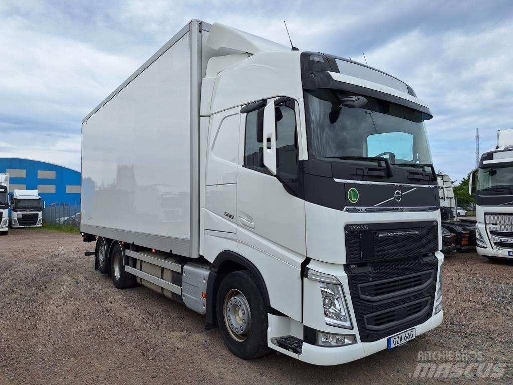 Volvo FH 500 Box body trucks