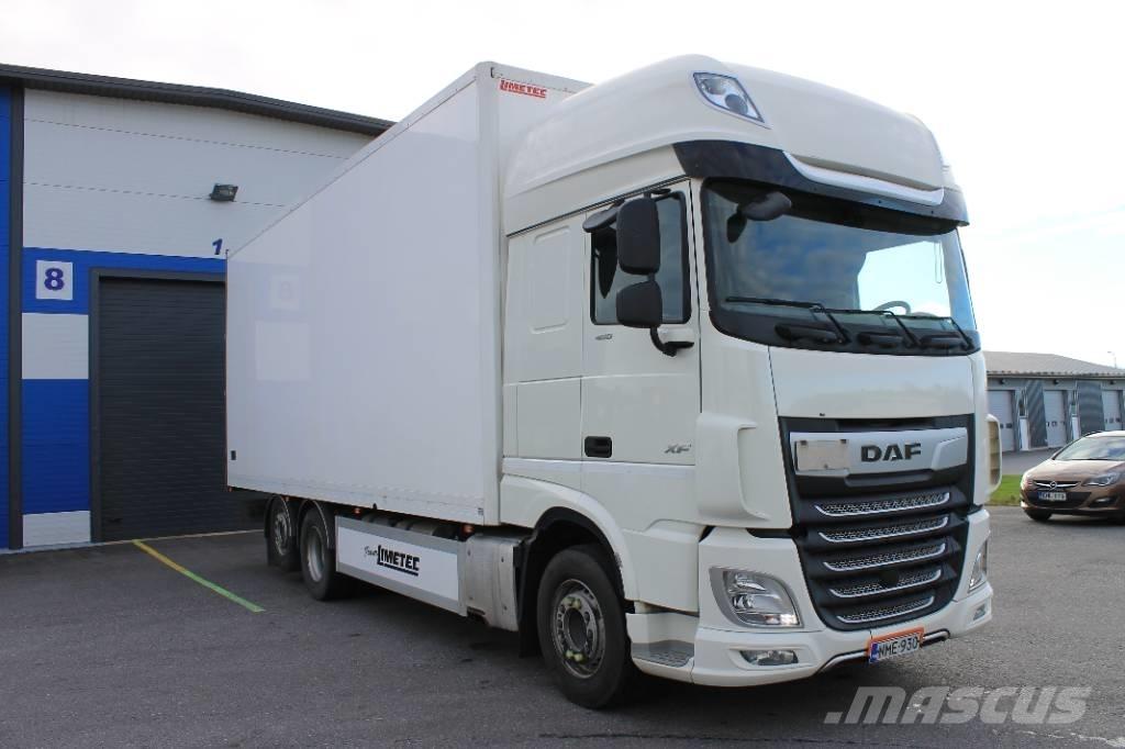 DAF XF 480 FAR Box body trucks