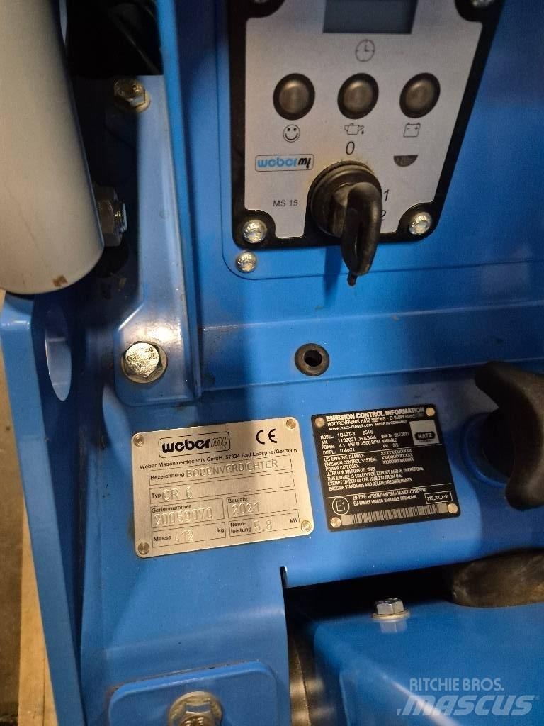 Weber CR 6 Plate compactors