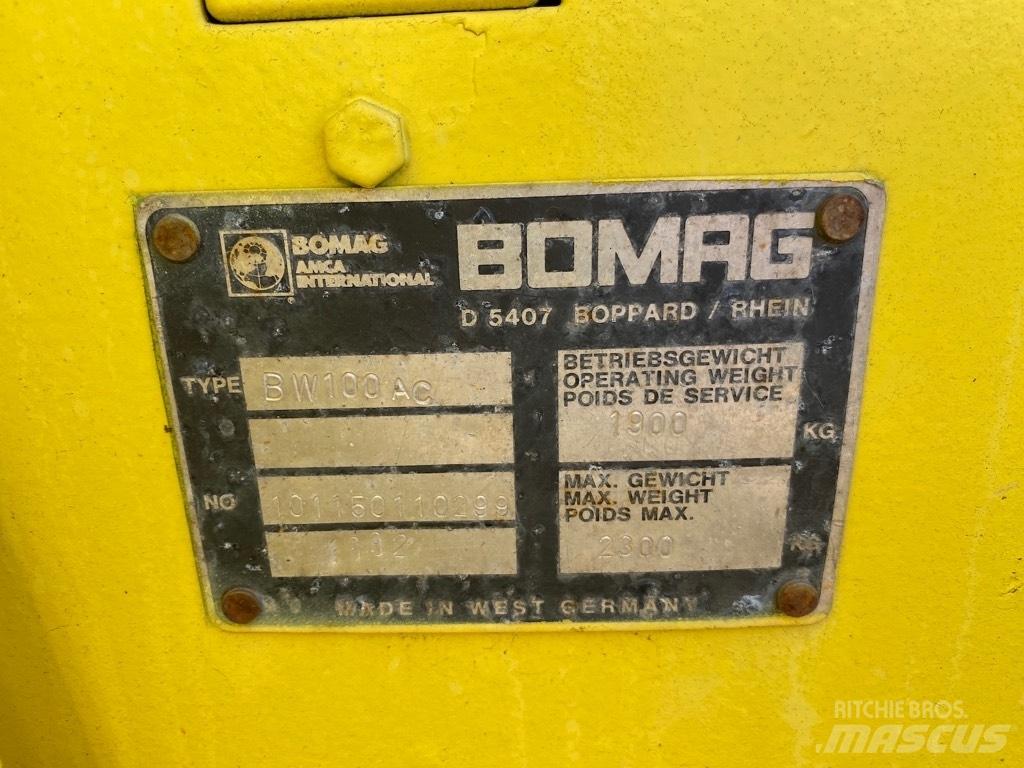 Bomag BW 100 AC Combi rollers