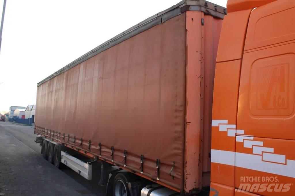 Krone 3x Curtainsider semi-trailers