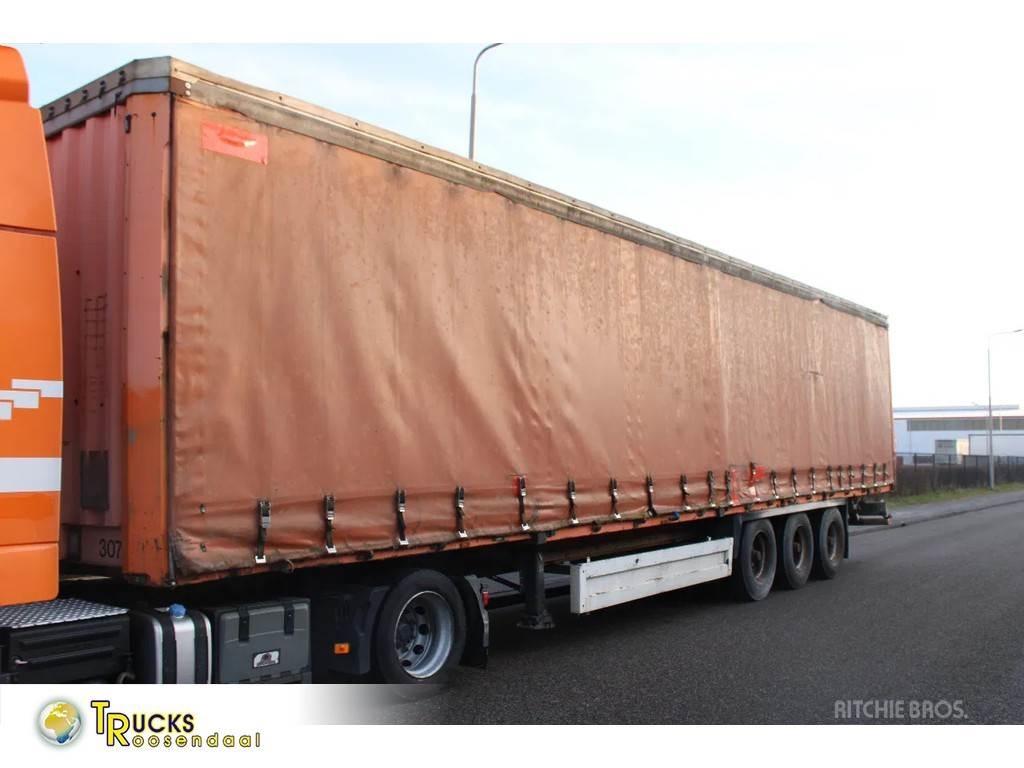 Krone 3x Curtainsider semi-trailers