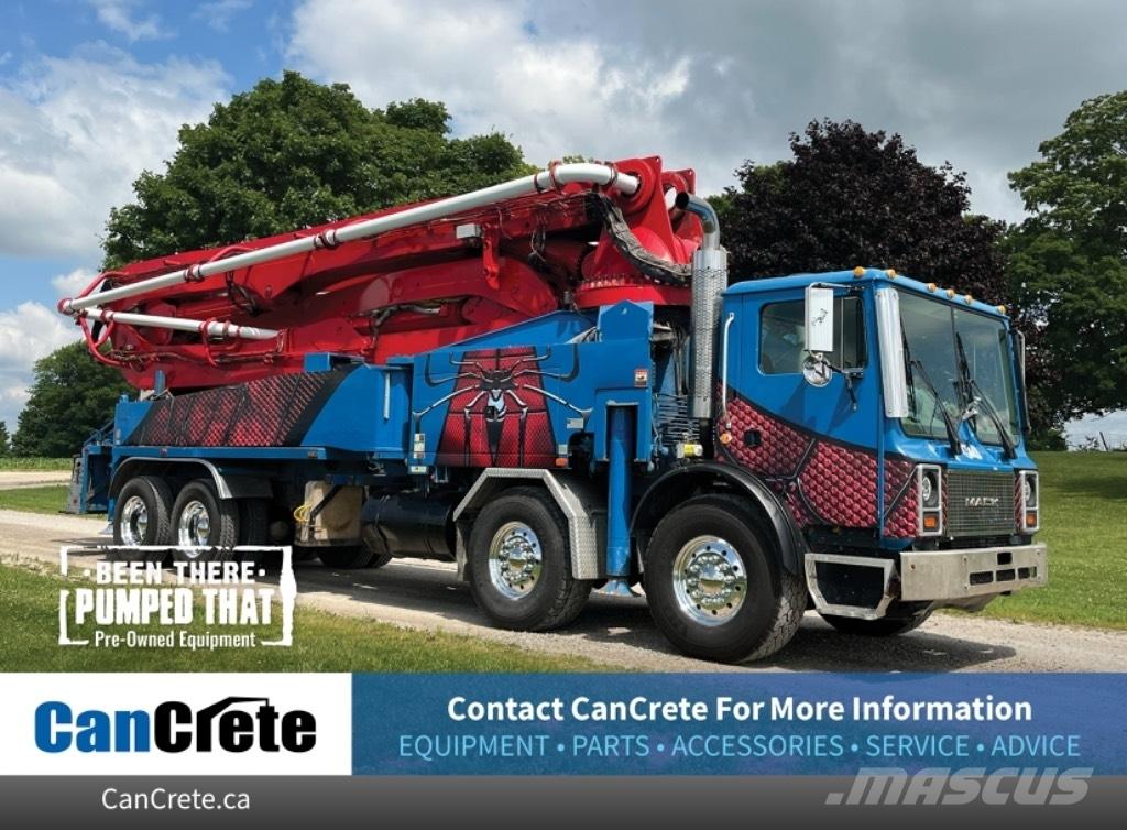 Putzmeister 47M (#1047) Concrete pump trucks