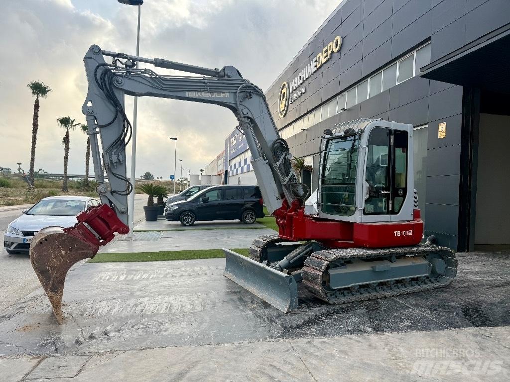 Takeuchi TB 180 FR Midi excavators  7t - 12t