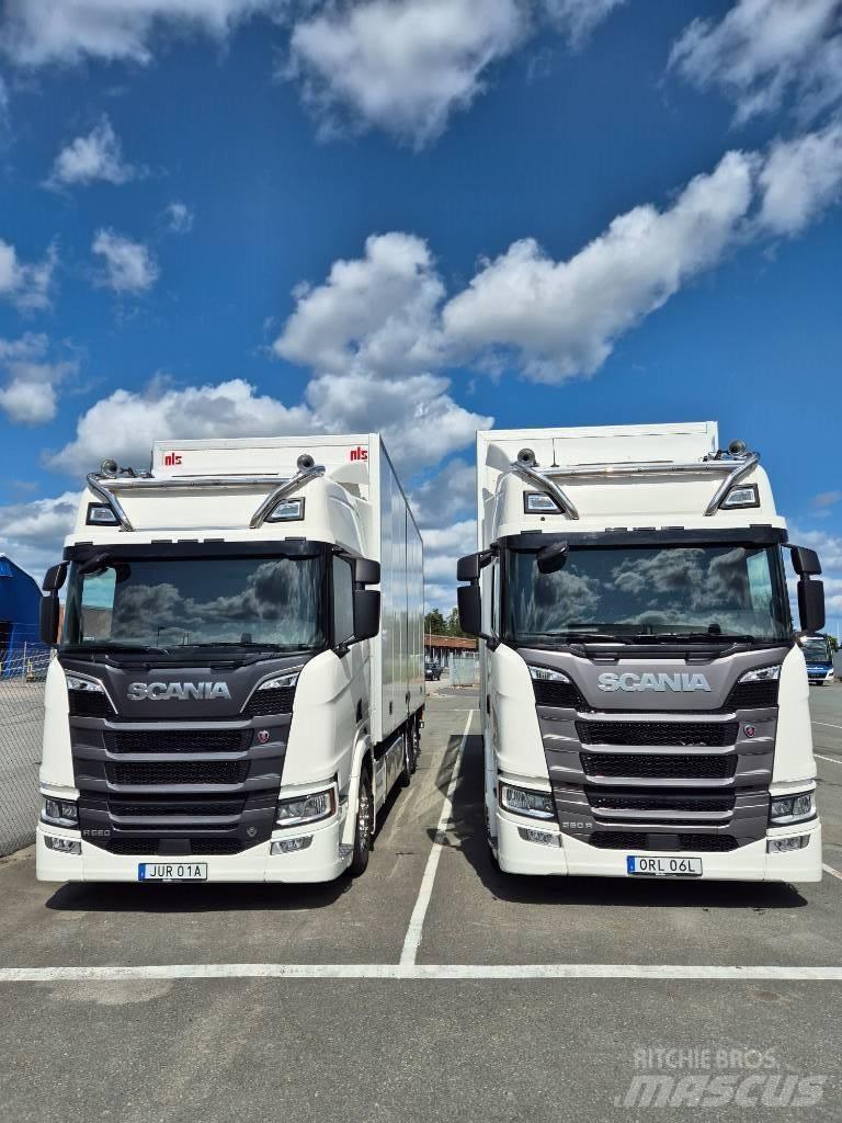 Scania 560R Box body trucks