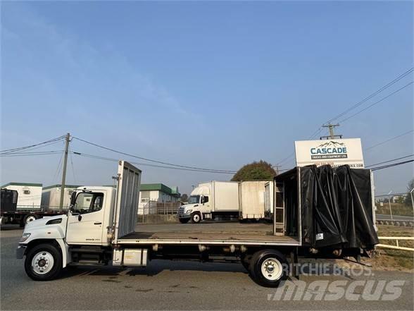 Hino 338 Curtainsider trucks
