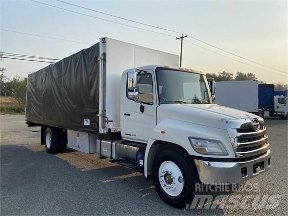 Hino 338 Curtainsider trucks
