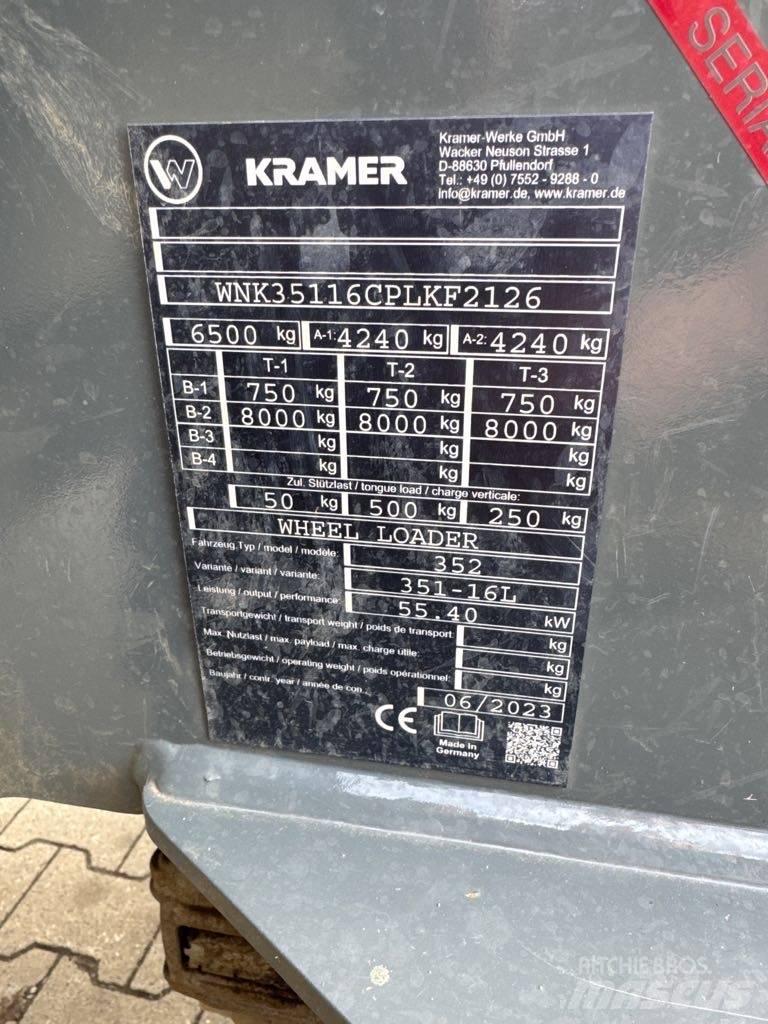 Kramer 8095L Wheel loaders