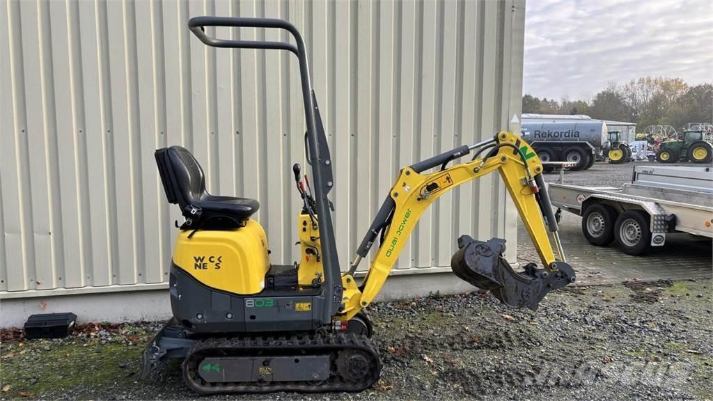 Wacker 803 Mini excavators < 7t (Mini diggers)