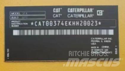 CAT 374 Crawler excavators