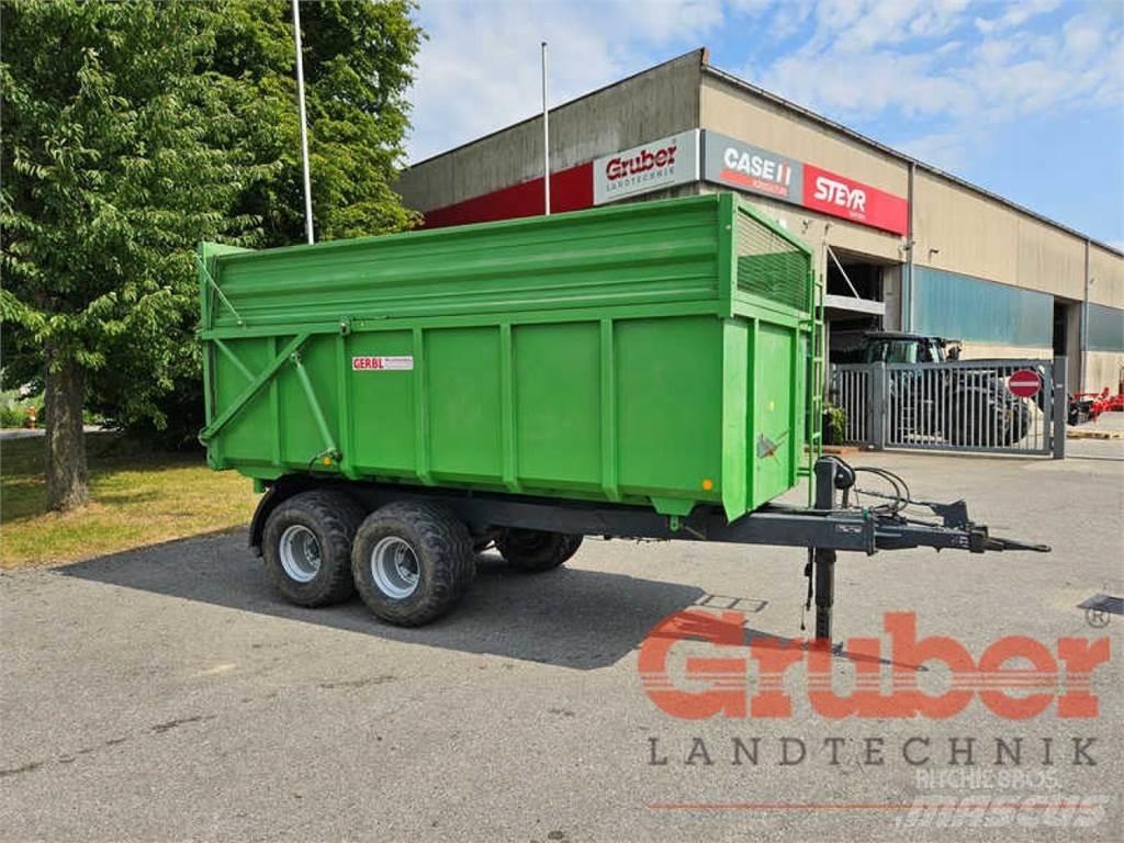  Gerbl TWK 140 8to Tipper trailers