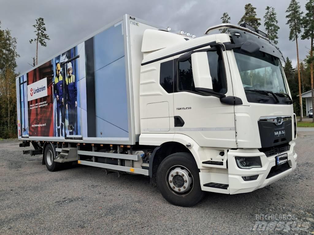 MAN TGM 15.250 Box body trucks
