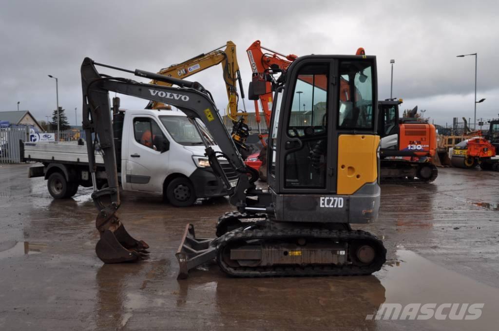Volvo EC 27 D Mini excavators < 7t (Mini diggers)