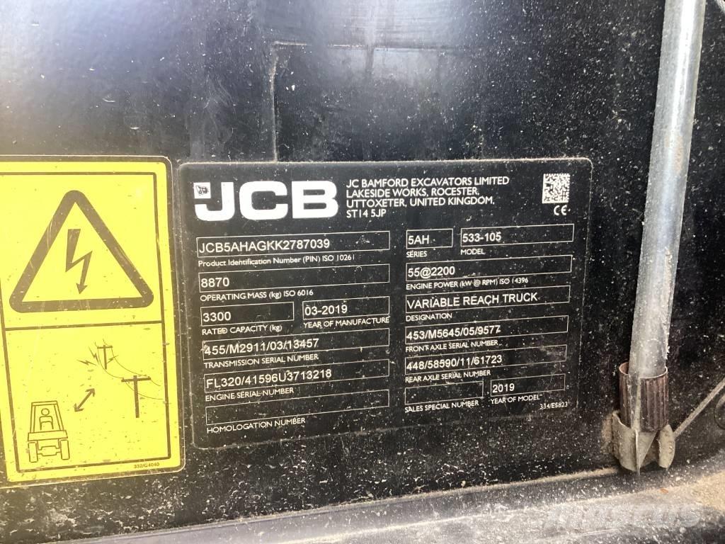 JCB 533-105 Telescopic handlers