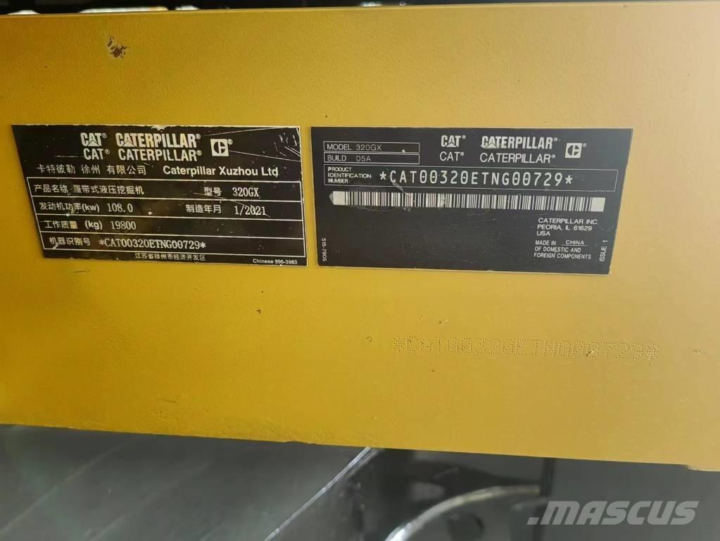 CAT 320GX Crawler excavators