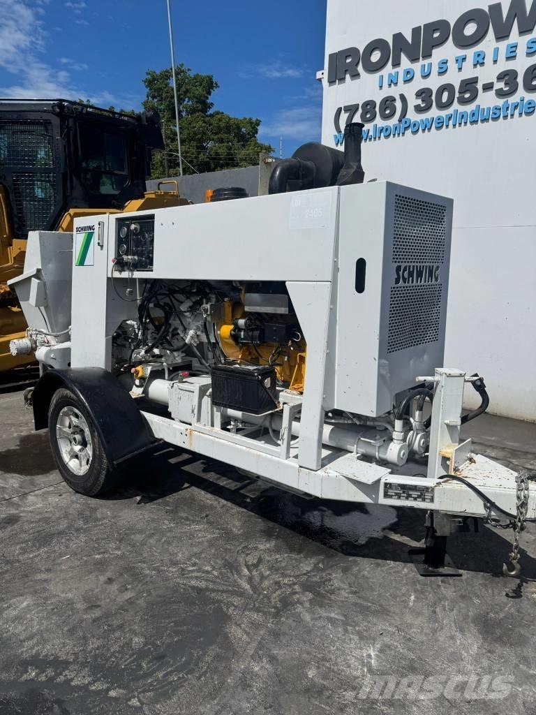 Schwing SP500 Concrete pump trucks