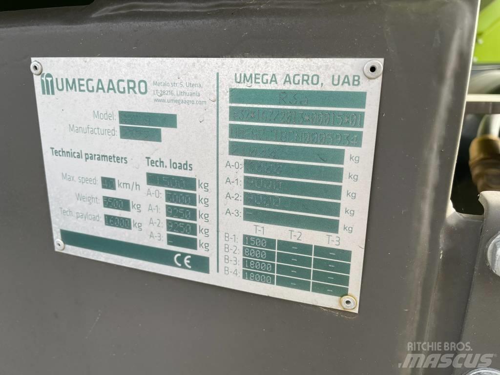 Umega SPC18 Tipper trailers