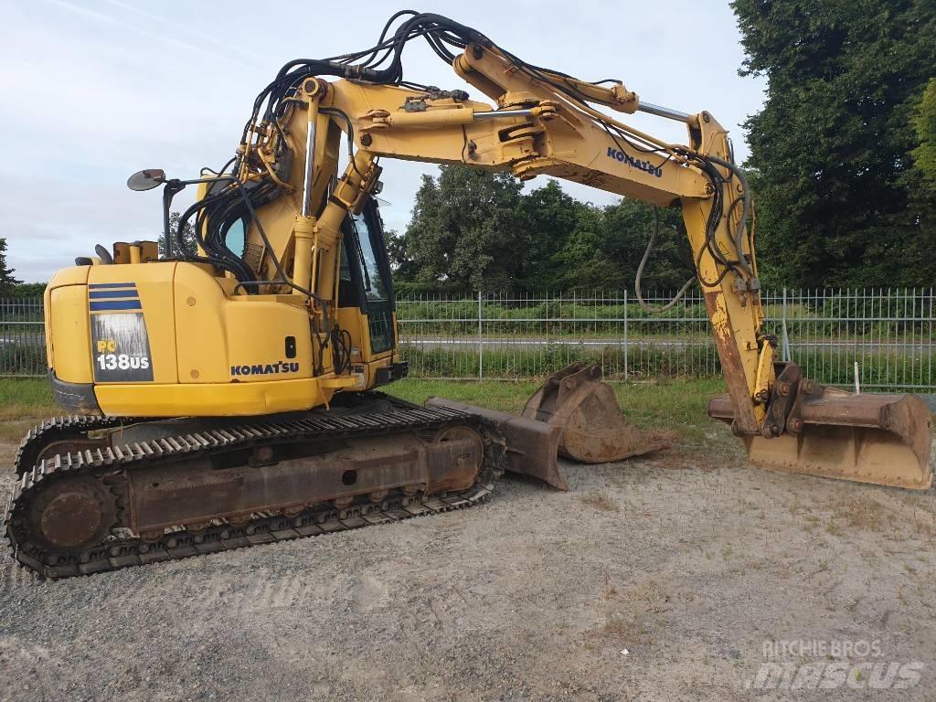 Komatsu PC138US-8 Crawler excavators
